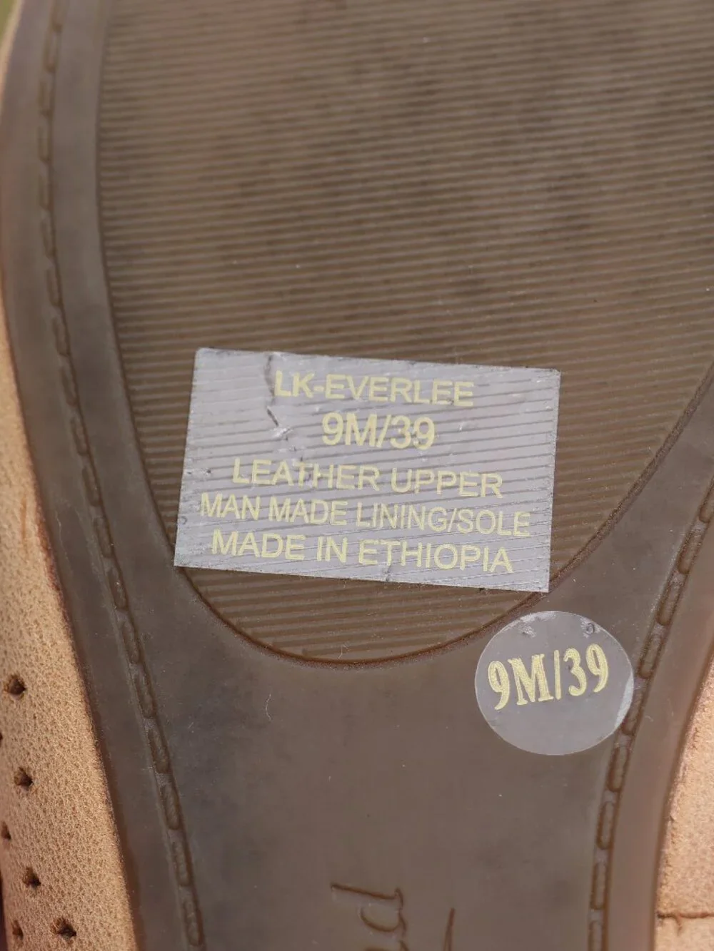 Lucky Brand Leather Ballet Flat
